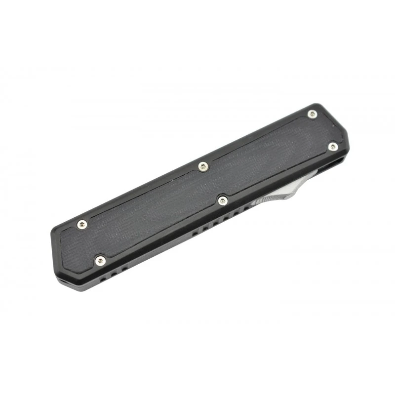 Couteau Automatique OTF Golgoth G6 D2/aluminium Noir 8 Couteau Automatique OTF Golgoth G6 D2/aluminium Noir – Image 6