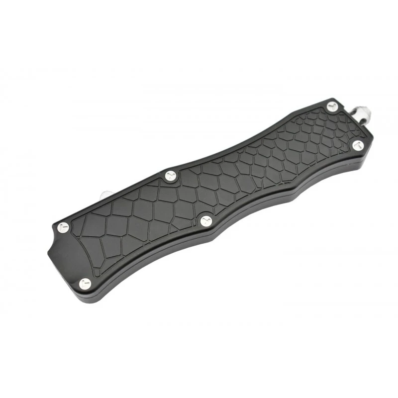 Couteau Automatique OTF Max Knives MKO7 D2/alu Noir à Motifs 6 Couteau Automatique OTF Max Knives MKO7 D2/alu Noir à Motifs – Image 4