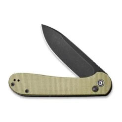 Couteau Civivi Button Lock Elementum Micarta Vert Olive 10 Couteau Civivi Button Lock Elementum Micarta Vert Olive -Magasin De Couteaux couteau civivi button lock elementum micarta vert olive 2