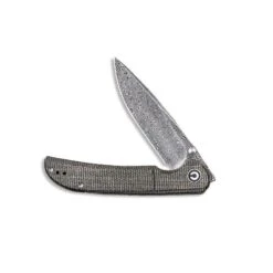 Couteau Civivi Imperium Micarta Vert Foncé Damas -Magasin De Couteaux couteau civivi imperium micarta vert fonce damas 2