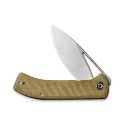 Couteau Civivi Riffle Micarta Vert Olive -Magasin De Couteaux couteau civivi riffle micarta vert olive 2