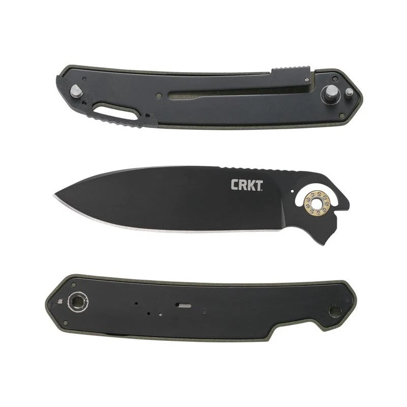 Couteau CRKT Bona Fide Vert 6 Couteau CRKT Bona Fide Vert – Image 4