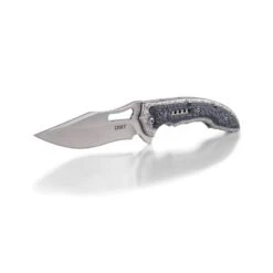 Couteau CRKT Fossil Compact Gris/Noir -Magasin De Couteaux couteau crkt fossil compact grisnoir 4