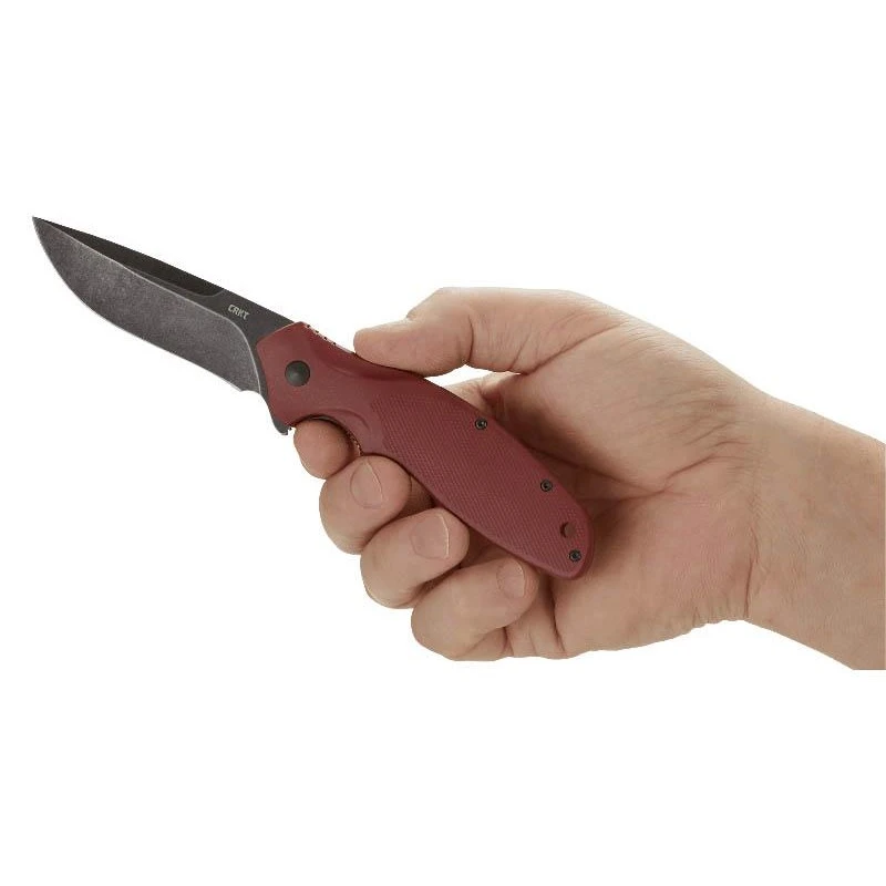 Couteau CRKT Shenanigan Rouge 8 Couteau CRKT Shenanigan Rouge – Image 6