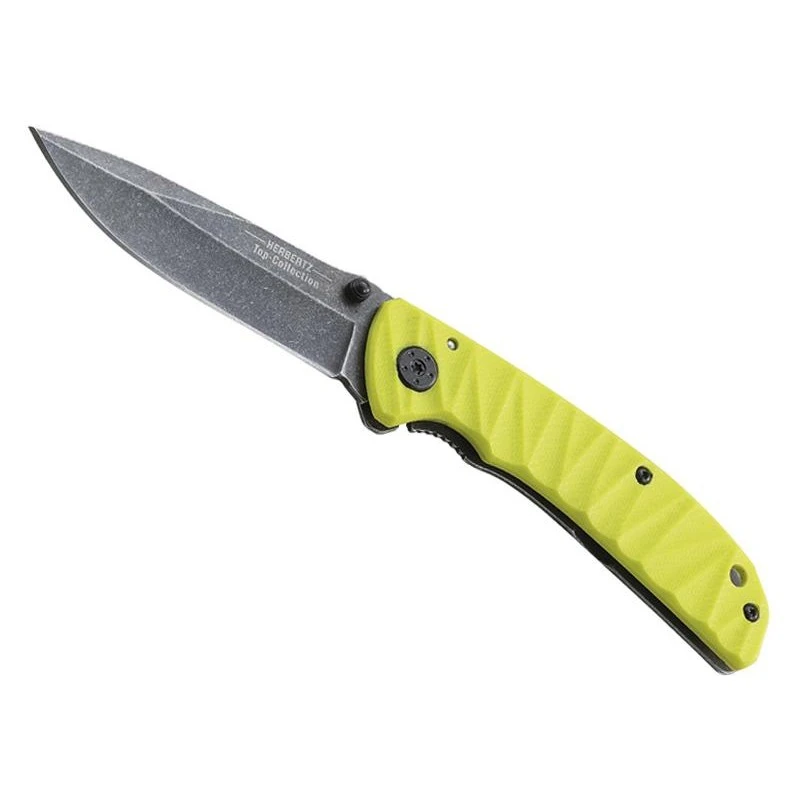 Couteau Herbertz Top Collection - Manche En G10 Vert Et Acier 11cm 3 Couteau Herbertz Top Collection - Manche En G10 Vert Et Acier 11cm