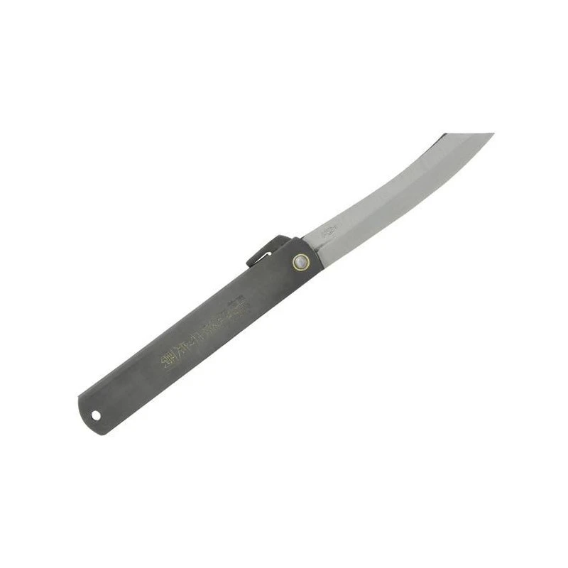 Couteau Higonokami Noir 12cm Carbone 3 Couteau Higonokami Noir 12cm Carbone