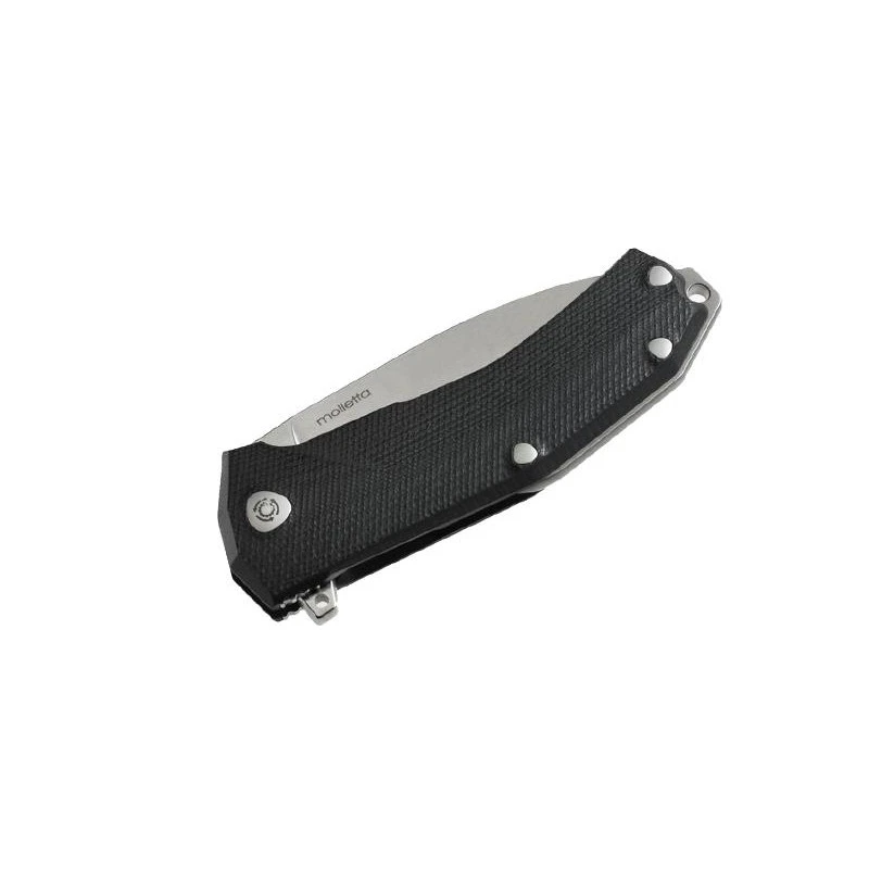 Couteau LionSteel KUR G10 Noir 4 Couteau LionSteel KUR G10 Noir – Image 2