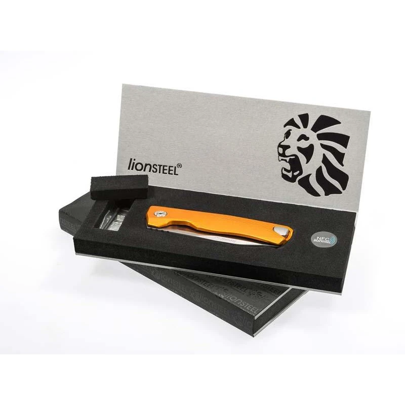 Couteau LionSteel ROK Aluminium Noir 5 Couteau LionSteel ROK Aluminium Noir – Image 3