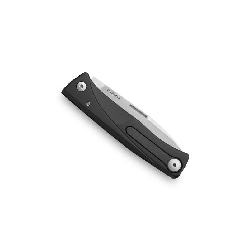 Couteau LionSteel Thrill Aluminium Noir 4 Couteau LionSteel Thrill Aluminium Noir – Image 2