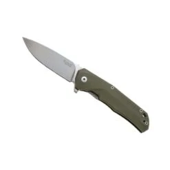 Couteau LionSteel TRE G10 Vert Titanium Gris