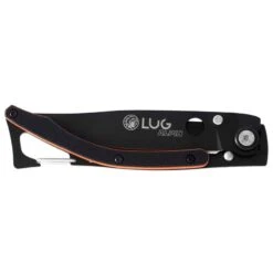 Couteau Lug Alpin SP1TOB Black Titanium G10 Noir/orange -Magasin De Couteaux couteau lug alpin sp1tob black titanium g10 noirorange 3