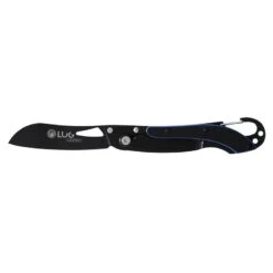 Couteau LUG Marin SP2TBB Black Titanium G10 Bleu/noir