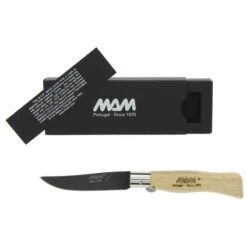 Couteau MAM Lame Pointue Titanium Noir - 731 -Magasin De Couteaux couteau mam lame pointue titanium noir 731 3