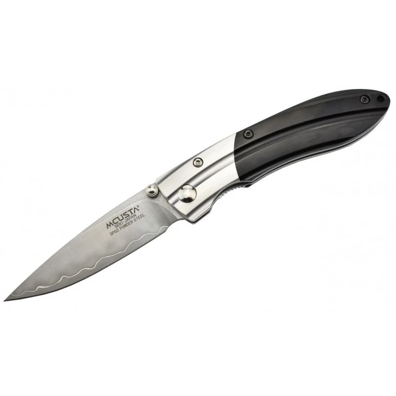 Couteau Mcusta MC-142G SPG2 Pakka Noir 3 Couteau Mcusta MC-142G SPG2 Pakka Noir