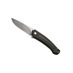 Couteau MKM Arvenis Par Fox Knives G10 Noir Alu Vert