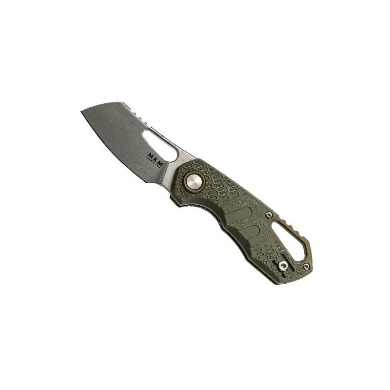 Couteau MKM Isonzo Par Fox Knives Cleaver Vert 3 Couteau MKM Isonzo Par Fox Knives Cleaver Vert