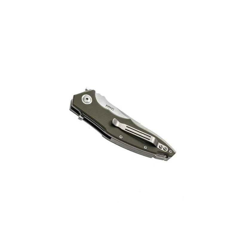 Couteau MKM Raut Par Viper VP01GBGR Gris/vert Flipper 4 Couteau MKM Raut Par Viper VP01GBGR Gris/vert Flipper – Image 2