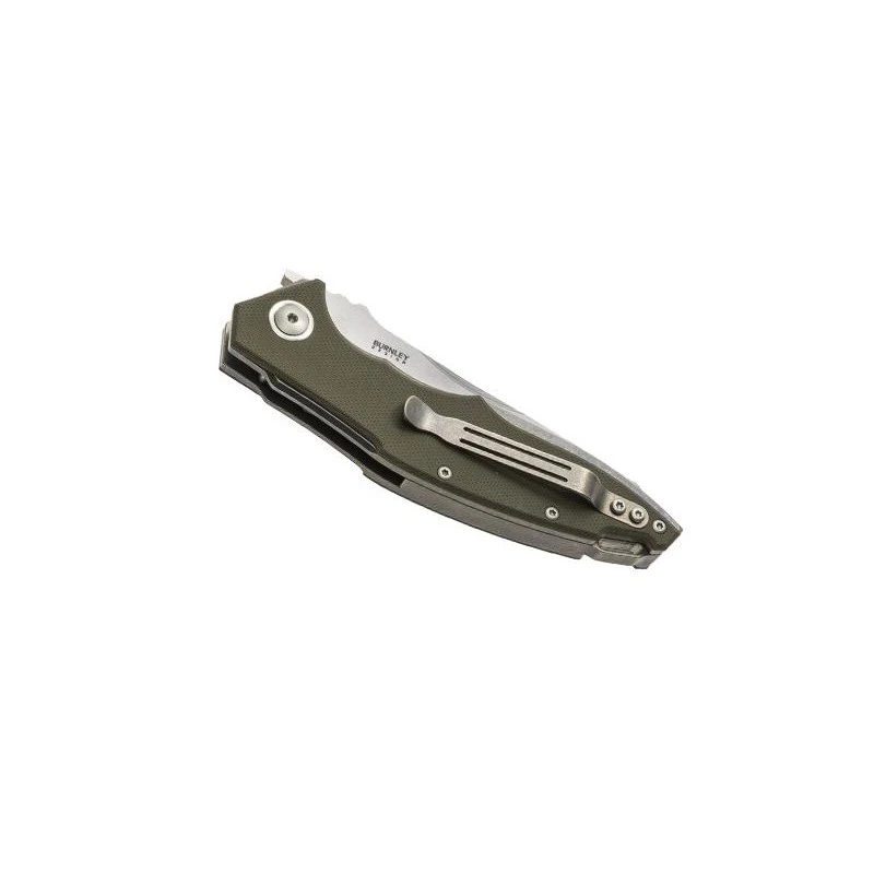 Couteau MKM Raut Par Viper VP01GFGR Gris/vert Front Flipper 4 Couteau MKM Raut Par Viper VP01GFGR Gris/vert Front Flipper – Image 2