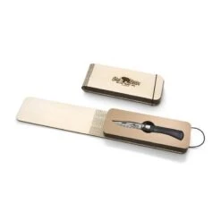 Couteau Old Bear Bois D'ayous Noir Taille M Damas -Magasin De Couteaux couteau old bear bois d ayous noir taille m damas 2