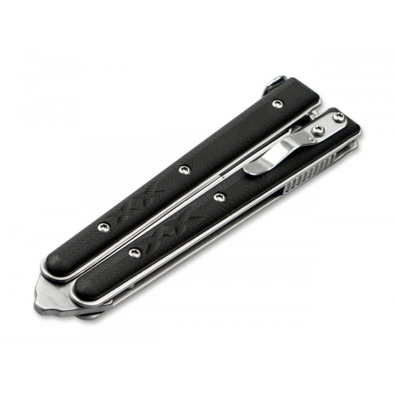 Couteau Papillon Böker Plus Balisong Tactical Small 4 Couteau Papillon Böker Plus Balisong Tactical Small – Image 2