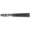 Couteau Papillon D'entrainement Noir Albainox 1 Couteau Papillon D'entrainement Noir Albainox -Magasin De Couteaux couteau papillon d entrainement noir albainox