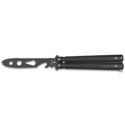 Couteau Papillon D'entrainement Noir Albainox