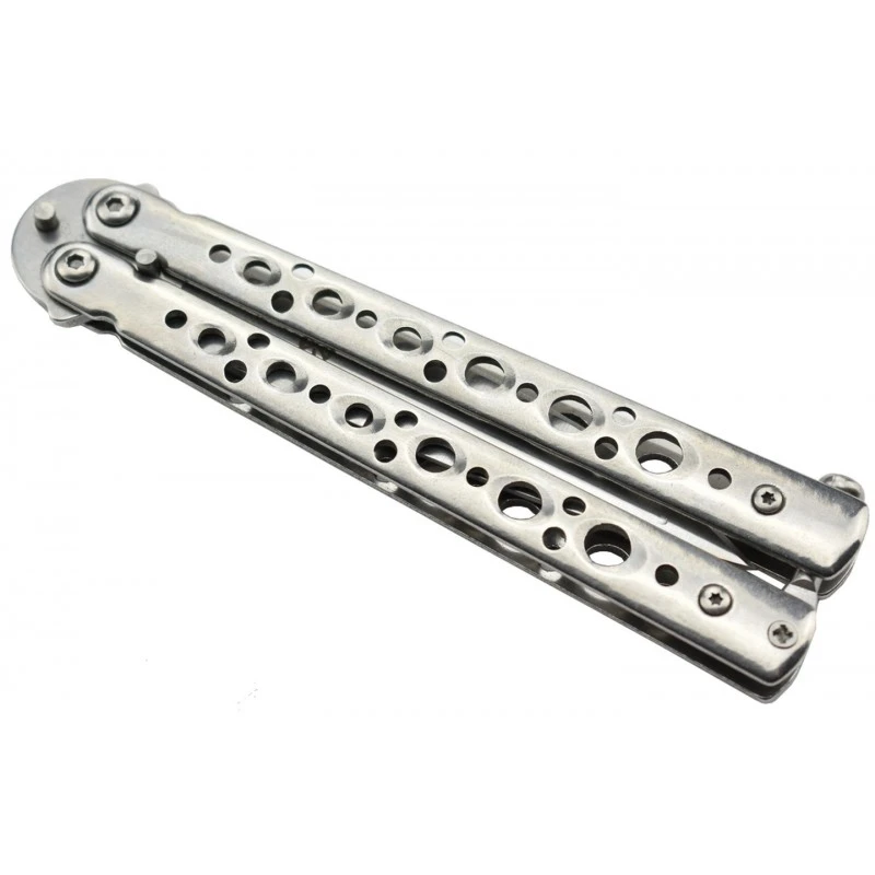 Couteau Papillon Max Knives P53S 3Cr13 Acier Silver 7 Couteau Papillon Max Knives P53S 3Cr13 Acier Silver – Image 5