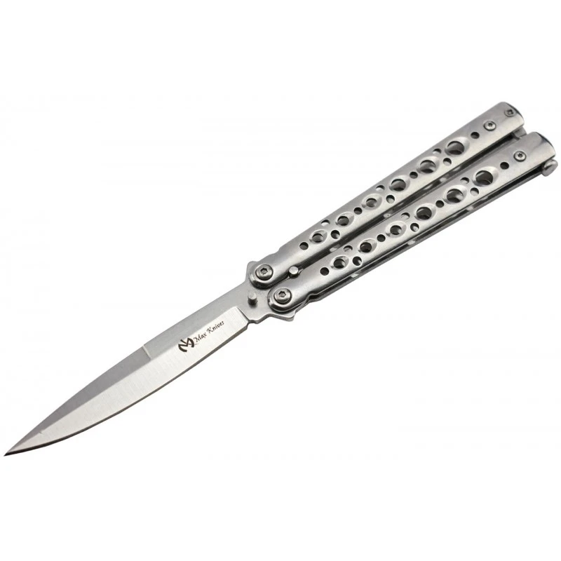 Couteau Papillon Max Knives P53S 3Cr13 Acier Silver 3 Couteau Papillon Max Knives P53S 3Cr13 Acier Silver