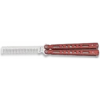 Couteau Papillon Peigne Rouge -Magasin De Couteaux couteau papillon peigne rouge