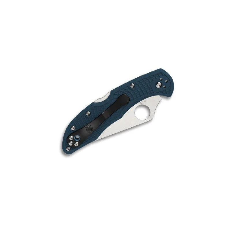 Couteau Spyderco Delica 4 Bleu K390 4 Couteau Spyderco Delica 4 Bleu K390 – Image 2