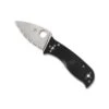 Couteau Spyderco Lil' Temperance 3 Noir à Dents -Magasin De Couteaux couteau spyderco lil temperance 3 noir a dents