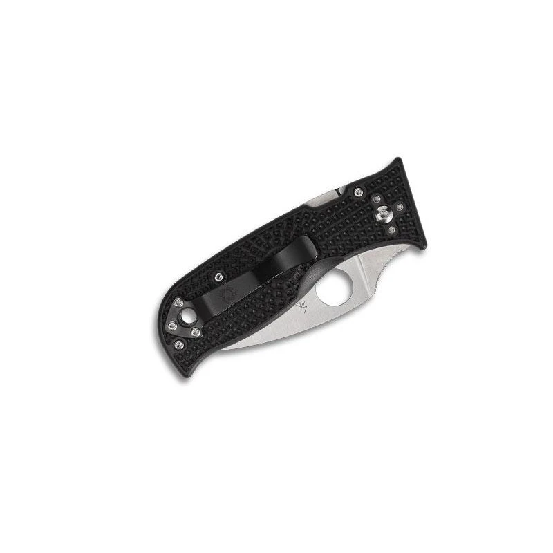 Couteau Spyderco Lil' Temperance 3 Noir Lisse 4 Couteau Spyderco Lil' Temperance 3 Noir Lisse – Image 2