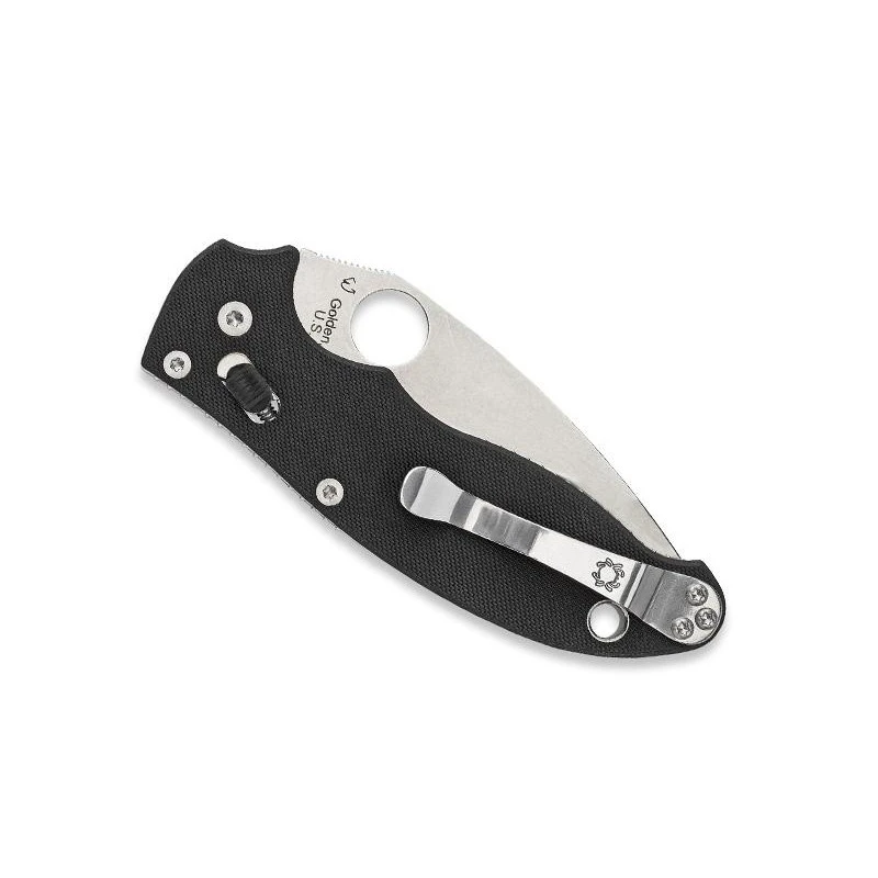 Couteau Spyderco Manix 2 G10 Noir 4 Couteau Spyderco Manix 2 G10 Noir – Image 2