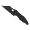 Couteau Spyderco Yojimbo Tout Noir -Magasin De Couteaux couteau spyderco yojimbo tout noir