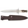 Dague De Chasse Albainox Lame 23,5cm Manche Bois De Cerf -Magasin De Couteaux dague de chasse albainox lame 235cm manche bois de cerf